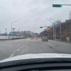 야간 운전 진짜 무서웠어요