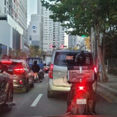 주말 드라이브의 행복